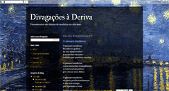 Desktop Screenshot of divagacoesaderiva.com